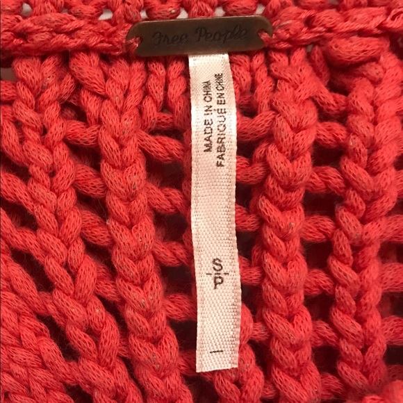 ❌SOLD❌BNWT Free People Cross Cable Sweater - Picture 5 of 8